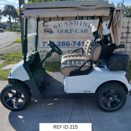 2022 E-Z-GO RXV ELITE - BRIGHT WHITE