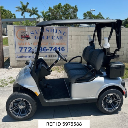2026 E-Z-GO RXV Elite Platinum with premium features