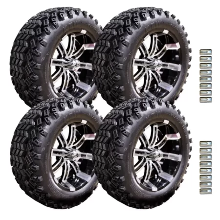 23X10-R14 Desert Eagle Tires w/ Spartan Wheel Set