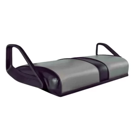 Seat-Bottom Cover for E-Z-GO TXT/ST (Gray on Black)