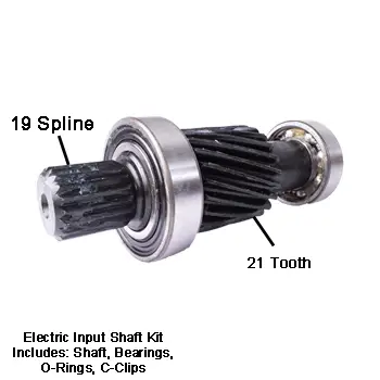 INPUT SHAFT TXT REAR END ADVAN