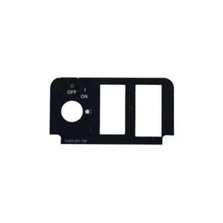 DECAL CONSOLE PLATE-FNRW/SOC W