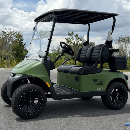 2026 E-Z-GO RXV2 ELITE - LIMITED EDITION ARMY GREEN